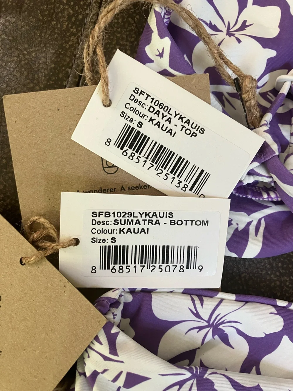 Stone Fox Swim Bikini Set
